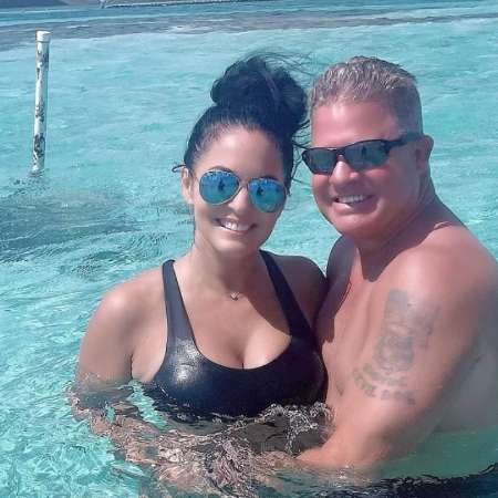 Kristi Branim Fox on a vacation with her alleged husband.